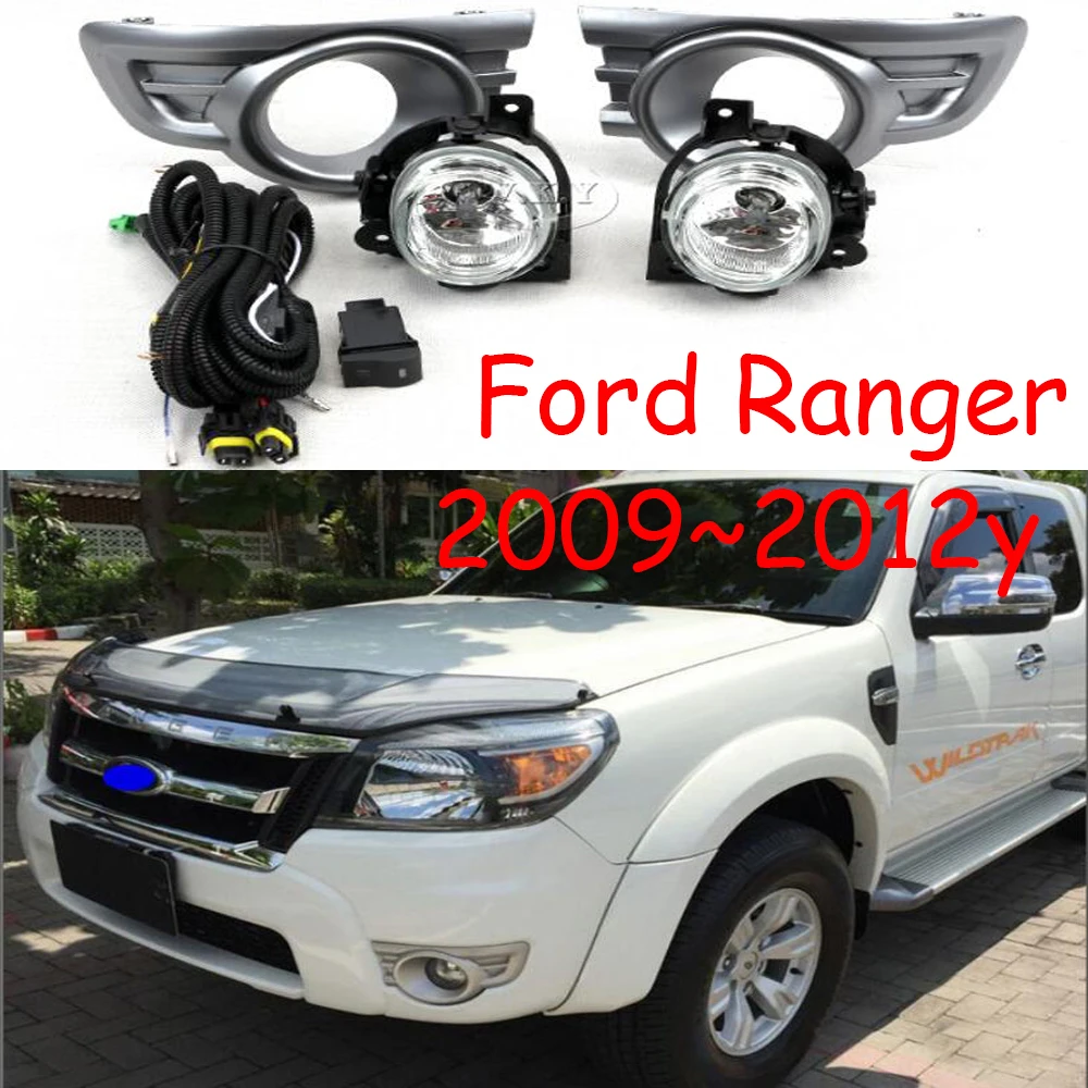 

car bumper headlight for Ranger fog light Everest 2009~2012y halogen bulb 4300K Wire of hanress Headlamp ranger fog lamp