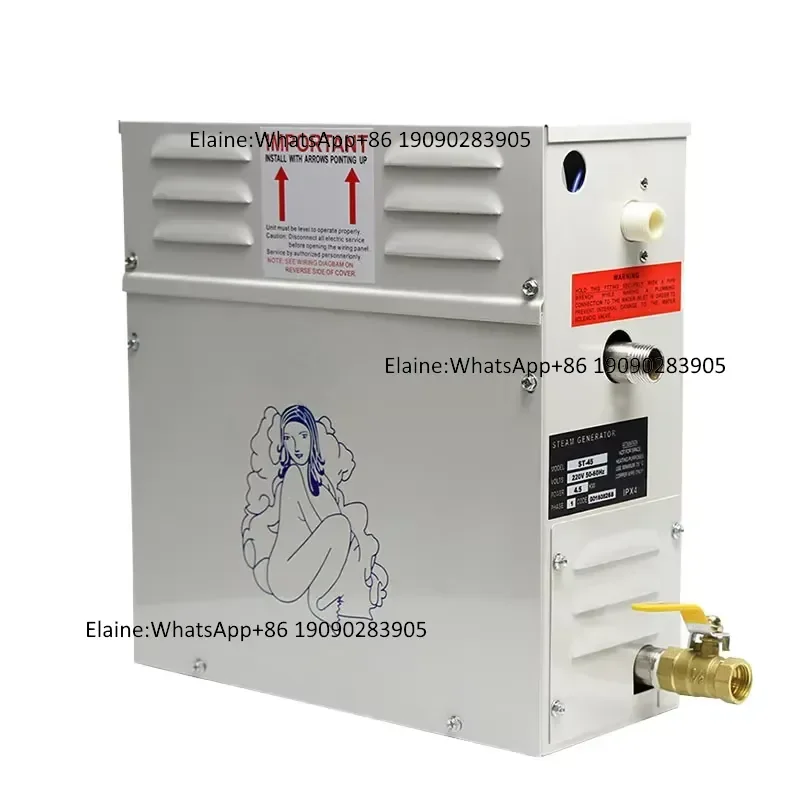 Portable Sauna Steamer Steam Generator for Sauna 3kw 4.5kw 6kw 8kw Steam Sauna Machine Generator for Turkish Bath