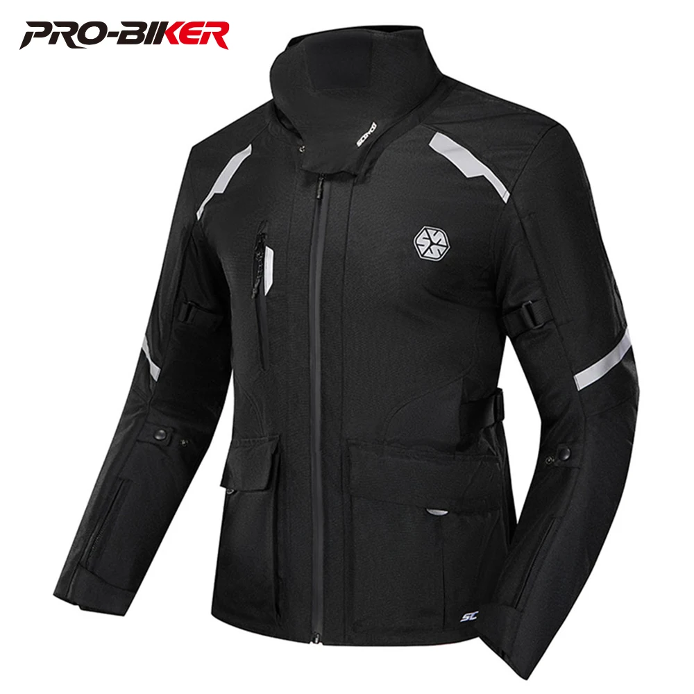 

Men's Motorcycle Jacket Waterproof Motorcycle Jacket Windproof Moto Clothes Keep Warm Motorbike Riding Clothing Reflective