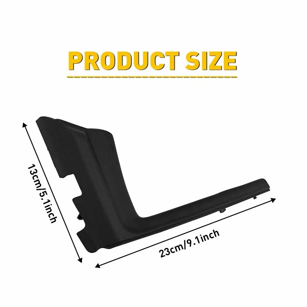 Front Windshield Wrap Corner Trim Wiper Side Cover for Toyota Yaris 2012-2014 53867-52090