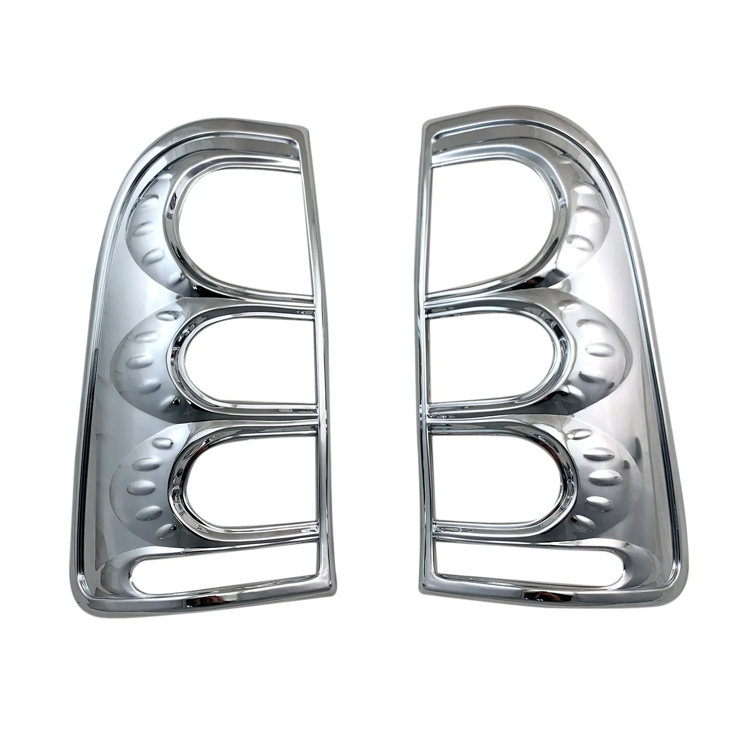 Krom arka lambası sis lamba ışığı arka fren aydınlatma koruması Toyota Hilux SR5 MK6 Vigo için Trim