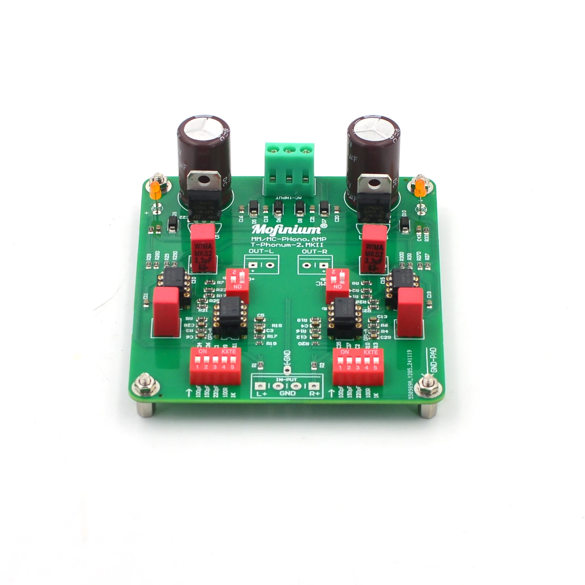 T-Phonum 2 SMT OP  Phono Pre- Amplifier Finished Board MM/MC(RIAA) image 3