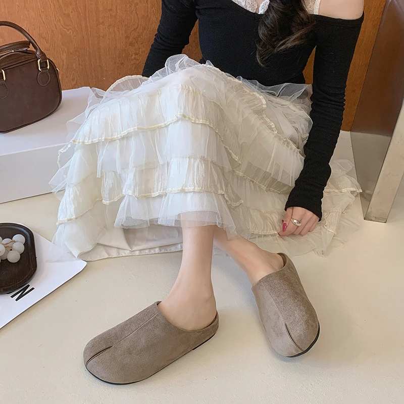 Women Suede Mule Slippers Vint - огляд і ціна Outdoor Lighting Vintage