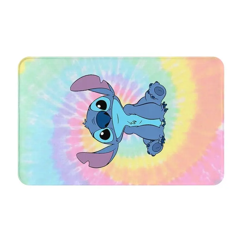 Custom Colorfull Stitch Poster Doormat Non-Slip Bath Kitchen Mat Toilet Door Floor Entrance Carpet Rug