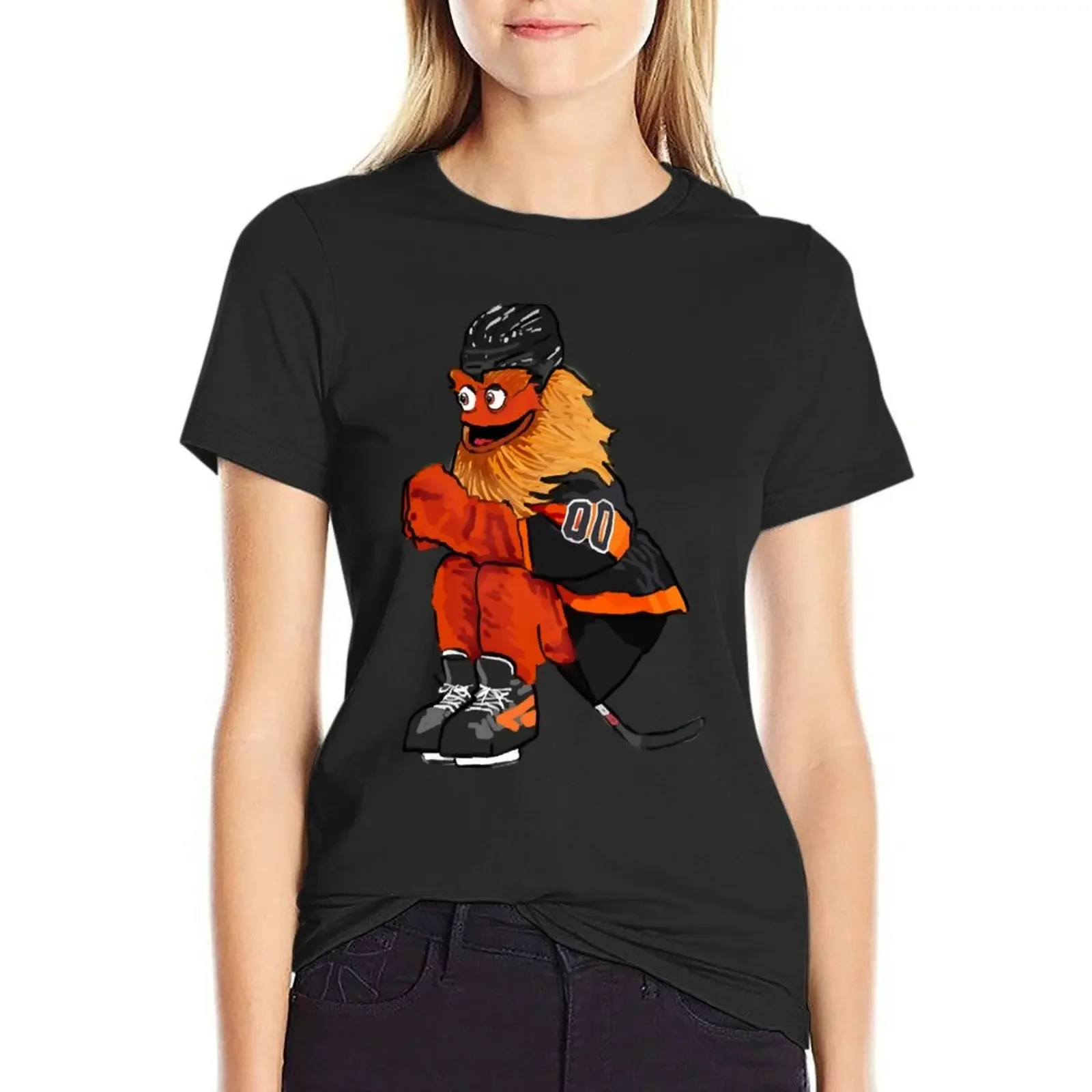 Gritty - Tiger Williams T-Shirt oversized cute tops clothes for woman