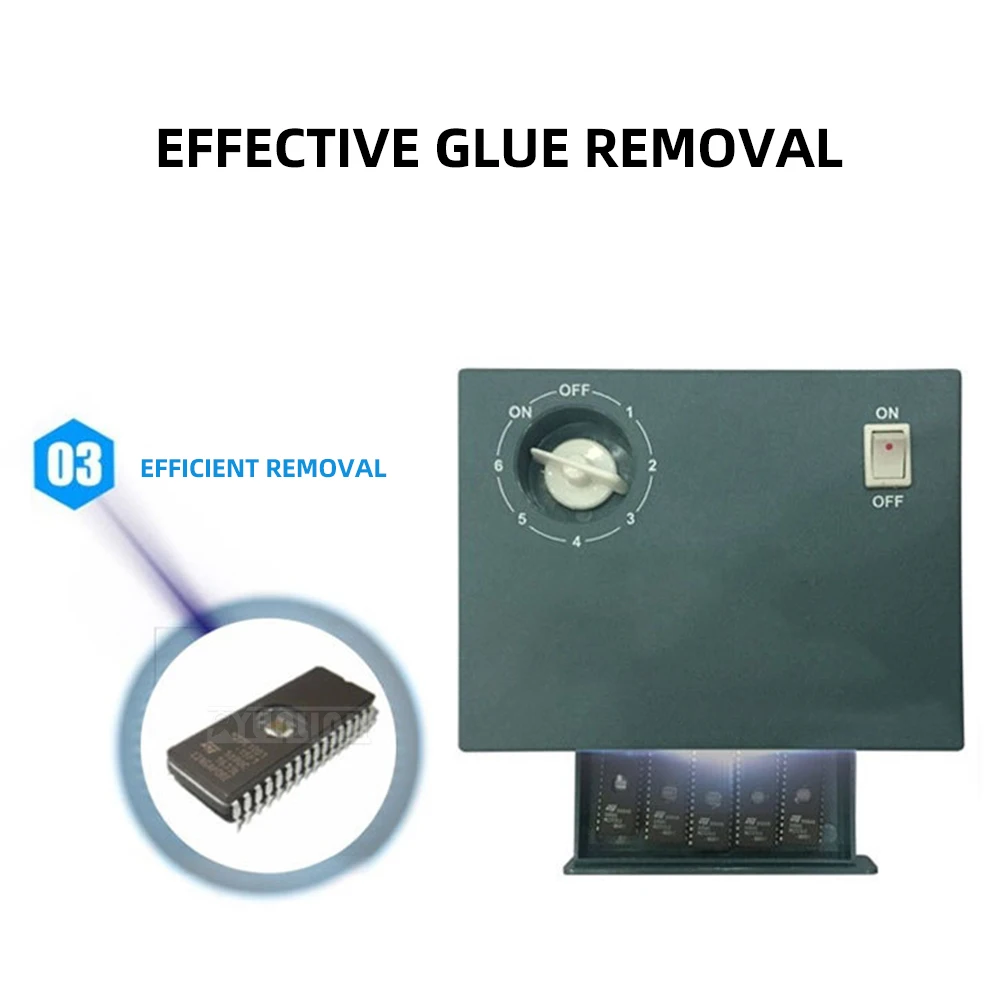 New UV Data Eraser with Multiple UV Wavelengths; Chip-Compatible UV-Curable Green Solder Paste