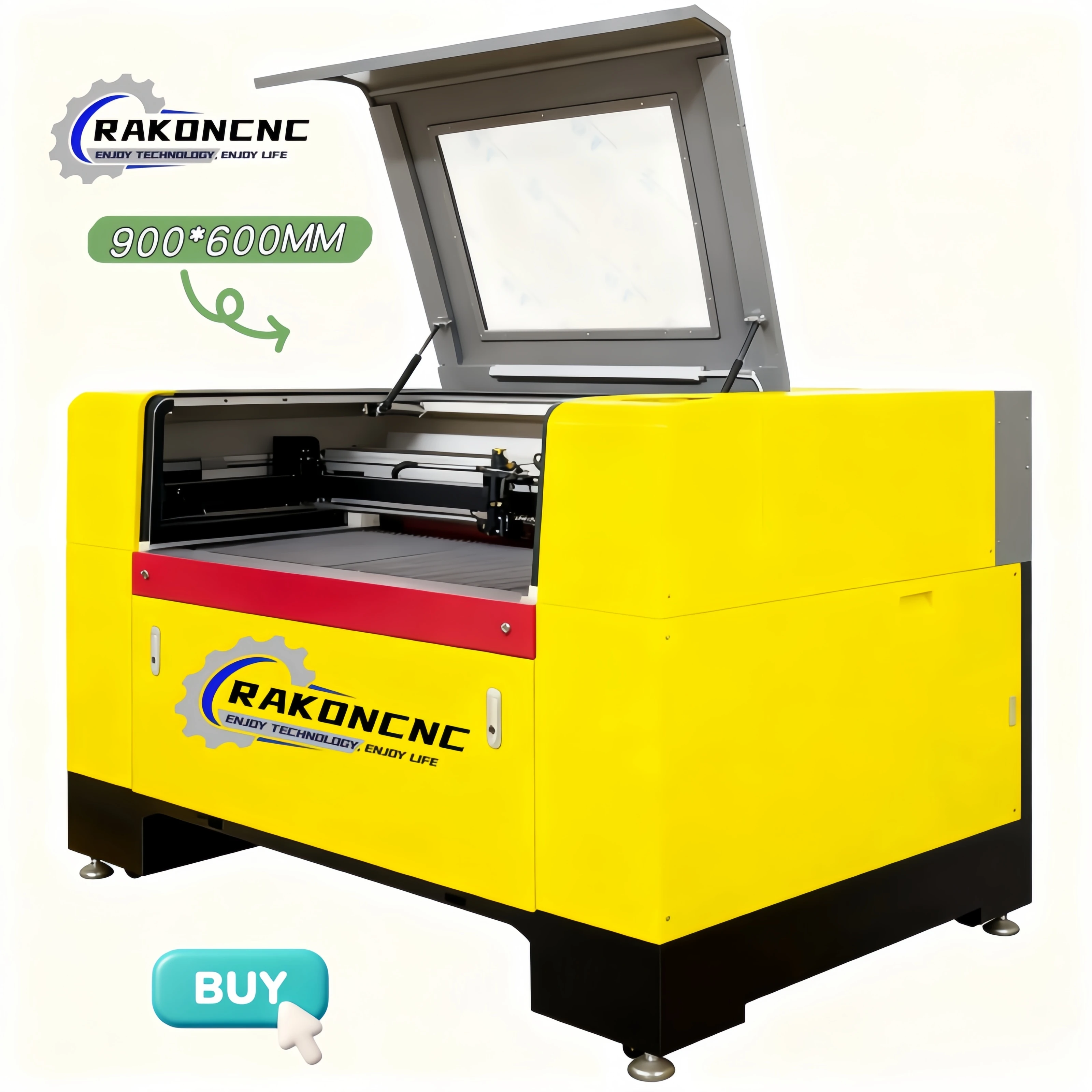 

High Efficiency 1390 Desktop Laser Cutting Machine 80W 100w Reci Co2 Laser Engraving Milling Machine 60W CNC 6040 6090 for Sale