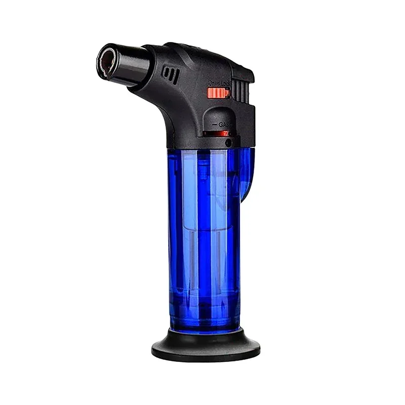 Windproof Direct Spray Welding Gun Ignition Gun Inflatable Flame Butane Lighter Barbecue Candle Camping Portable Tool