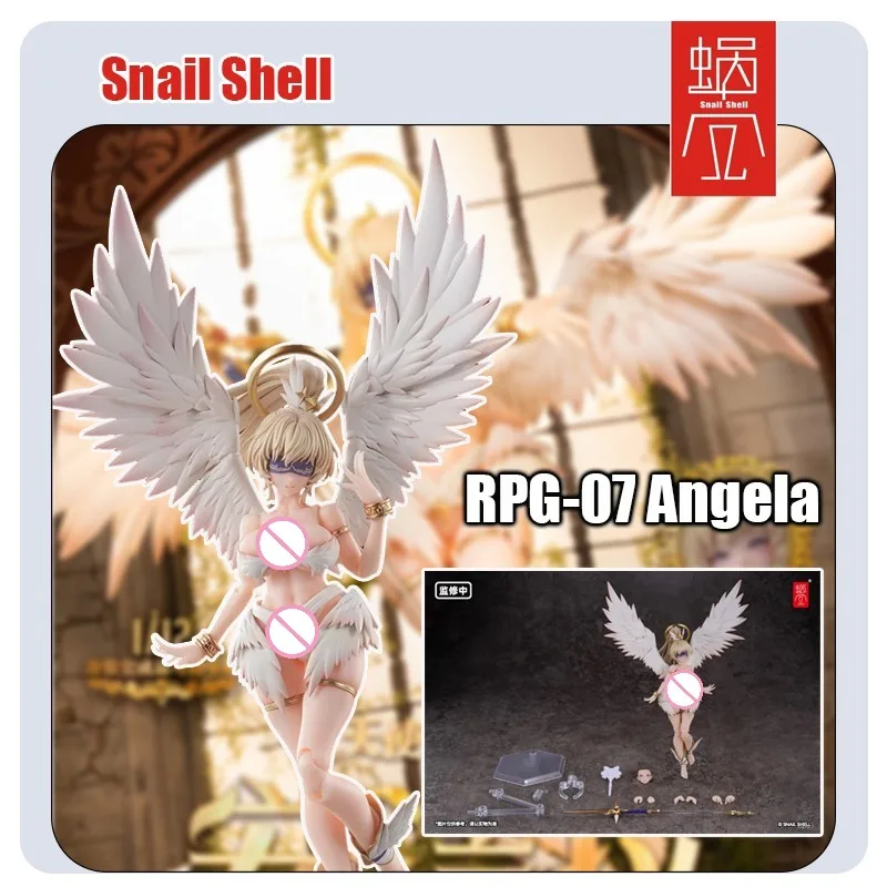 In Stock Snail Shell RPG-07 Angel Angela 1/12 Painted Finished Product Movable Figure Anime Model Collection Gift