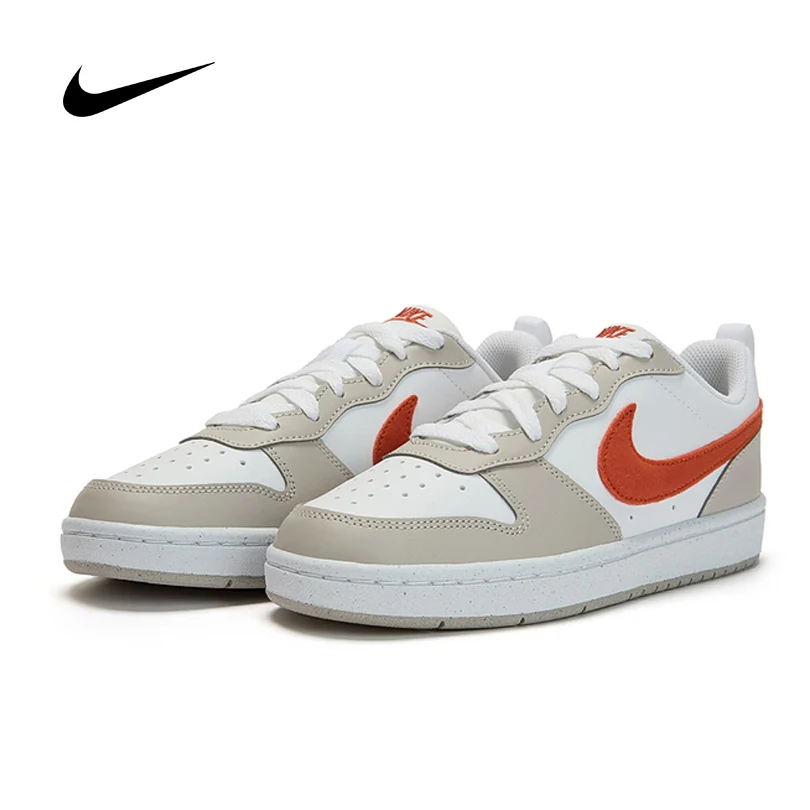 

Кроссовки Nike Unisex Court Borough Low Essential+ в стиле ретро, повседневные, легкие, нескользящие, IQ2725-100