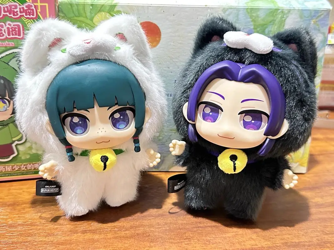 

In Stock Sunrisepop The Apothecary Diaries Cute Animal Series Maomao Jinshi Plush Doll Anime Merchandise Plush Toy Gifts