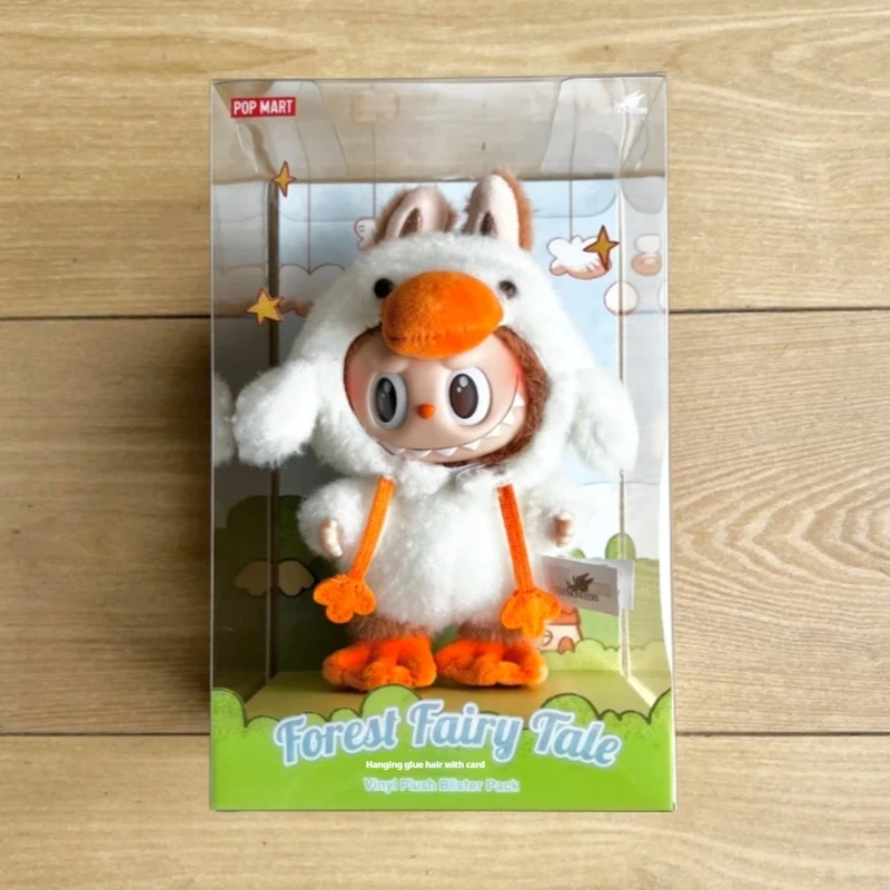 

Pop Mart Labubu The Monsters Forest Fairy Tale Series: Коллекционная виниловая плюшевая подвеска-брелок для сумок (слепая коробка) для коллекционеров игрушек