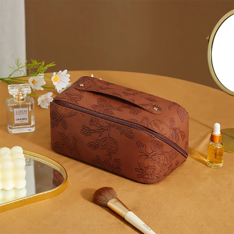 

Makeup Organizer Female Toilet Bag Makeup Storage Bag Luxury Lady Box, Cosmetic Bag, Organizer Bag For Zipper