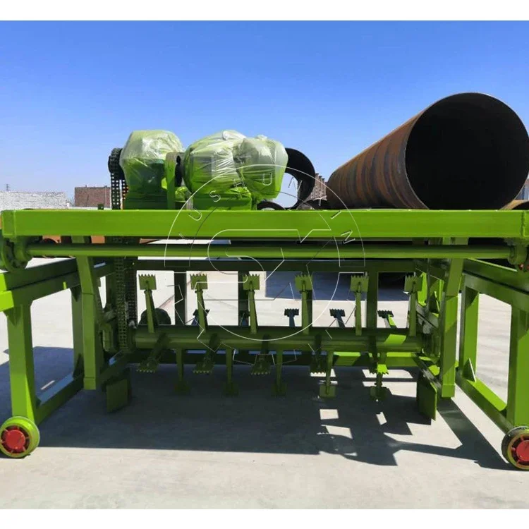 Bio-organic Fertilizer Pile-turning Machine or Compost Agitator for Aerobic Fermentation
