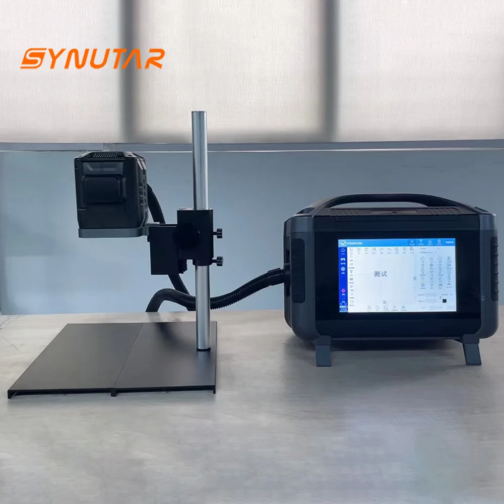 

20 Вт мини портативная настольная металлическая пластина оптоволоконная лазерная маркировочная машина заводская цена