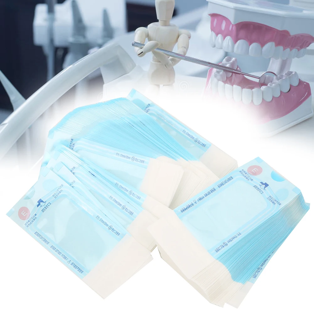 Bolsa de esterilización autosellada profesional, herramienta de almacenamiento Dental desechable