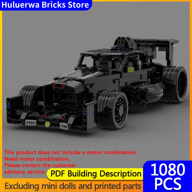

Speed Racing Car Model MOC Building Bricks F-132 B Model Car Modular Technology Gifts Holiday Assemble Children Toys Suit