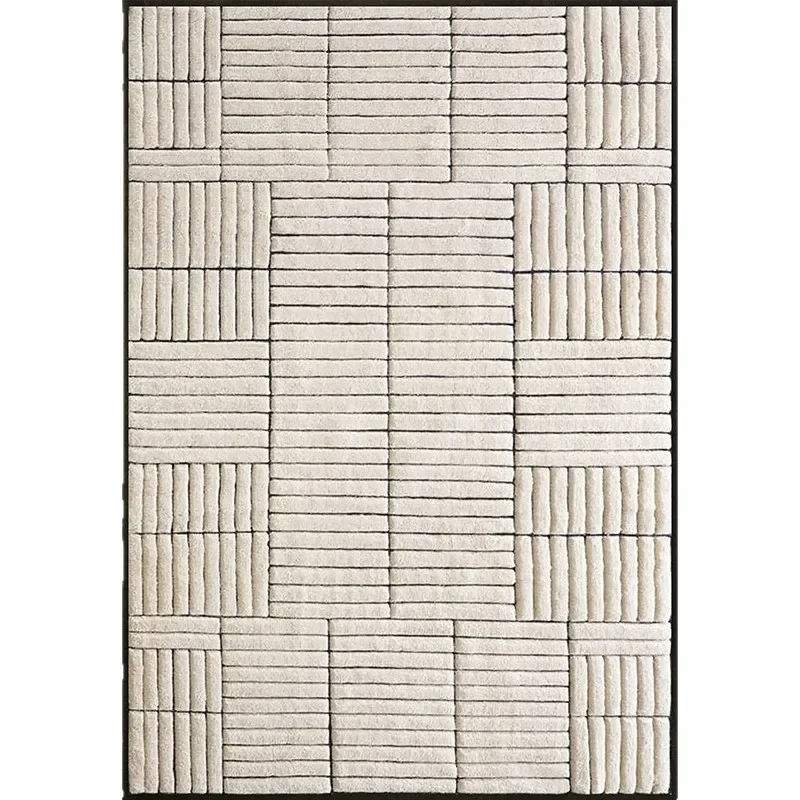 

Modern, French, Carpet, Living Room, Coffee Table Blanket, Black and White, Premium