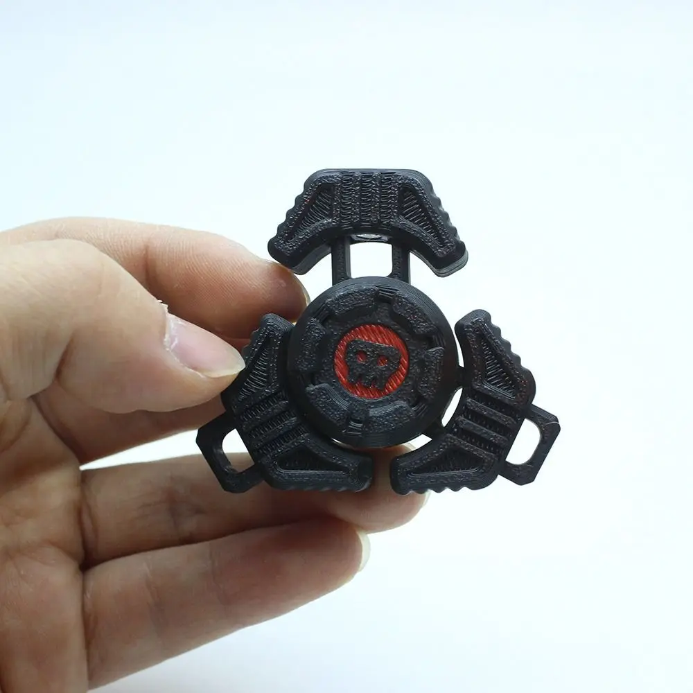 Plásticos 3D impreso Fidget Spinner Spinning sin resistencia dedo Gyro juguetes Slider Combo rotación 3D giroscopio niños niñas