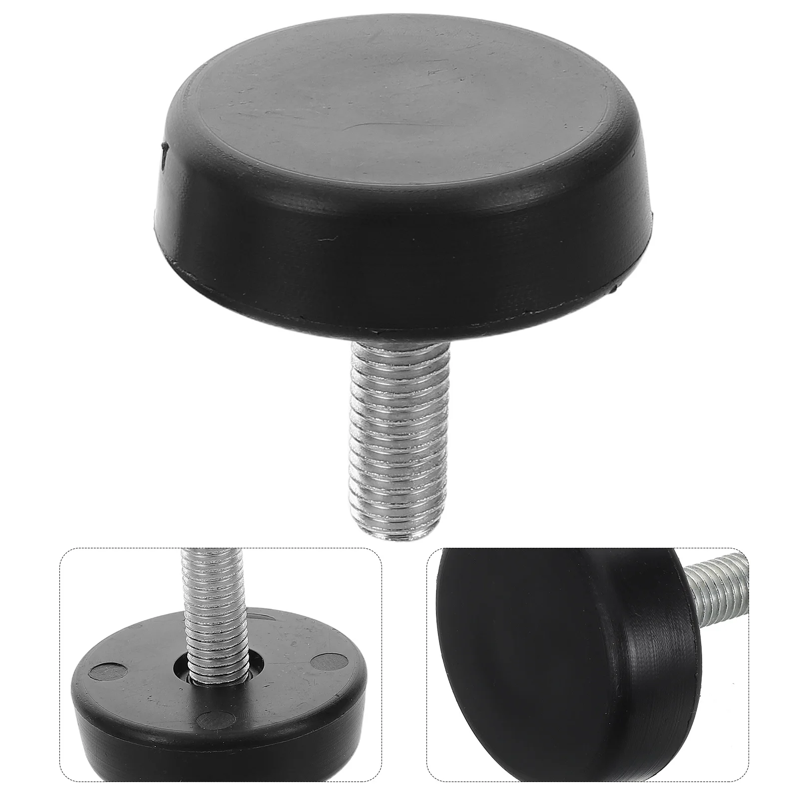 

4pcs Treadmill Adjustment Supplies Adjustable Mounting Bolts Stability Rubber Material Universal Fit Exercise for Workout