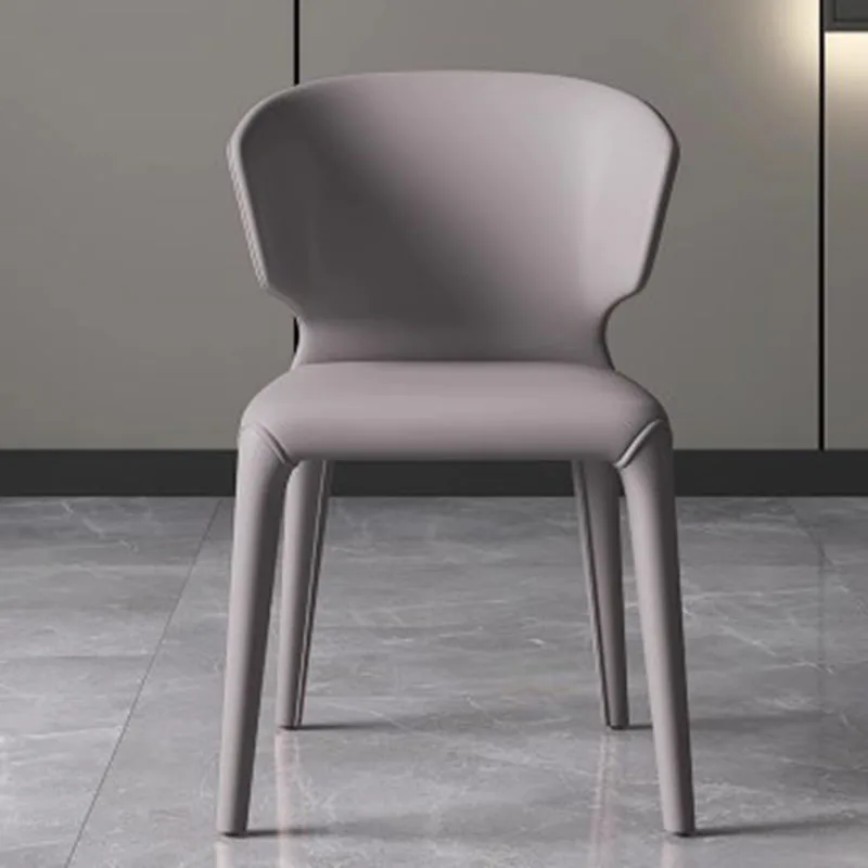 

Luxury Nordic Dining Chair Kitchen Modern Design Kitchen Dining Chairs Leather Occasional Sillas Para Comedor Home Furniture