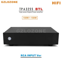 HIFI TPA3255 BTL High power Digital Power amplifier RCA or XLR Ver Input Optional 150W+150W