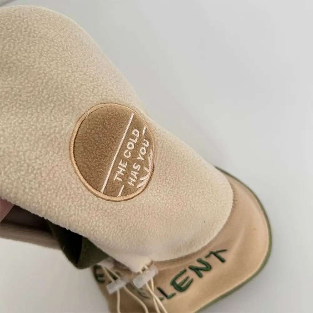 

Fashion Polar Fleece Winter Hats Soft Thickened Ear Protection Cap Windproof Children Hooded Scarf Set for