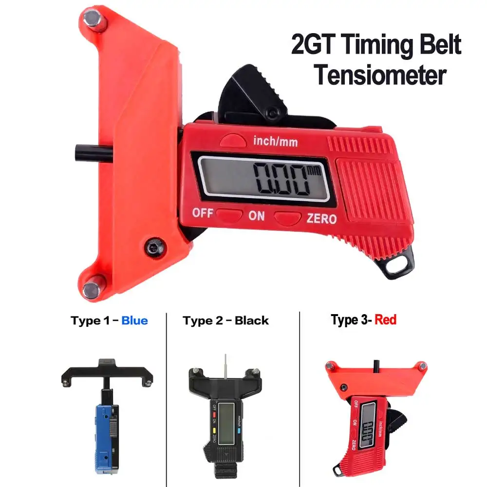 2GT Timing Belt Elastic Tensiometer Voron Synchronous Belt Tension Gauge Tester For Voron 2.4 Trident K1 K1 MAX 3D Printer Parts