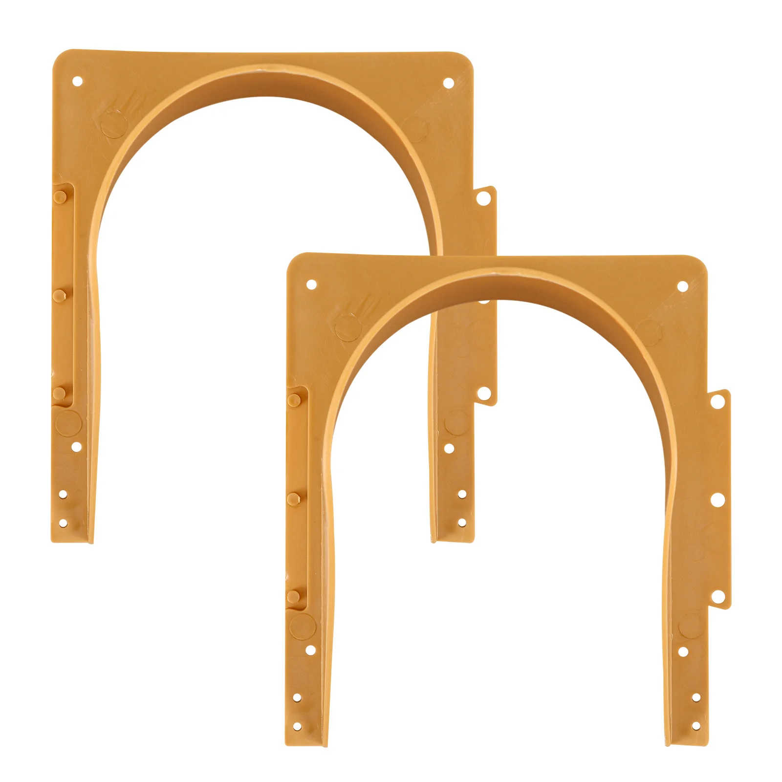 

2Pcs Pigeon Racing Door Barrier Free Rounded Corner Easy Access Entrance Durable Plastic Cage Door for Pigeon Coop Supplies