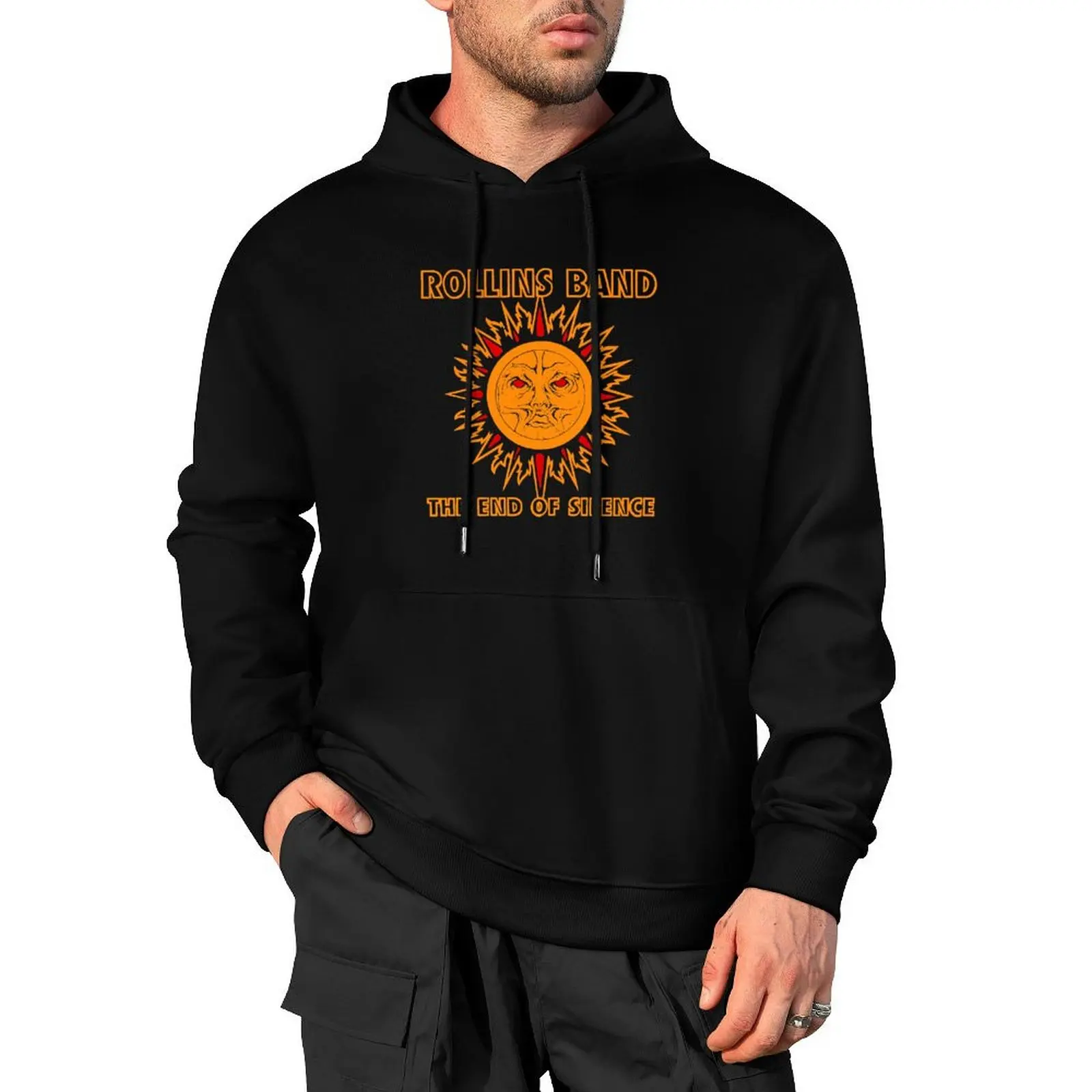 

Rollins band Pullover Hoodie men's sweat-shirt men clothes korean autumn clothes autumn hoodie