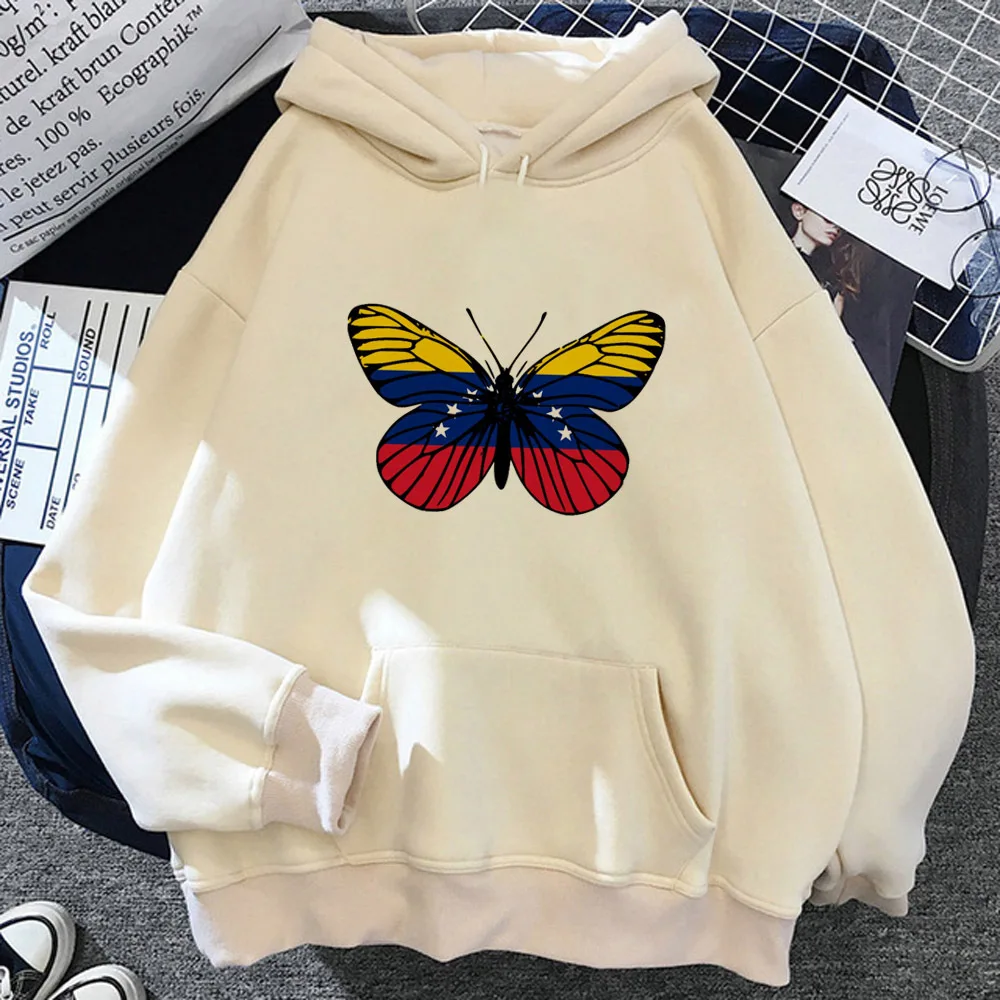 Venezuela hoodie youthful soft fabric funny casual wear kawaii teen tracksuits hoddie youthful patterned