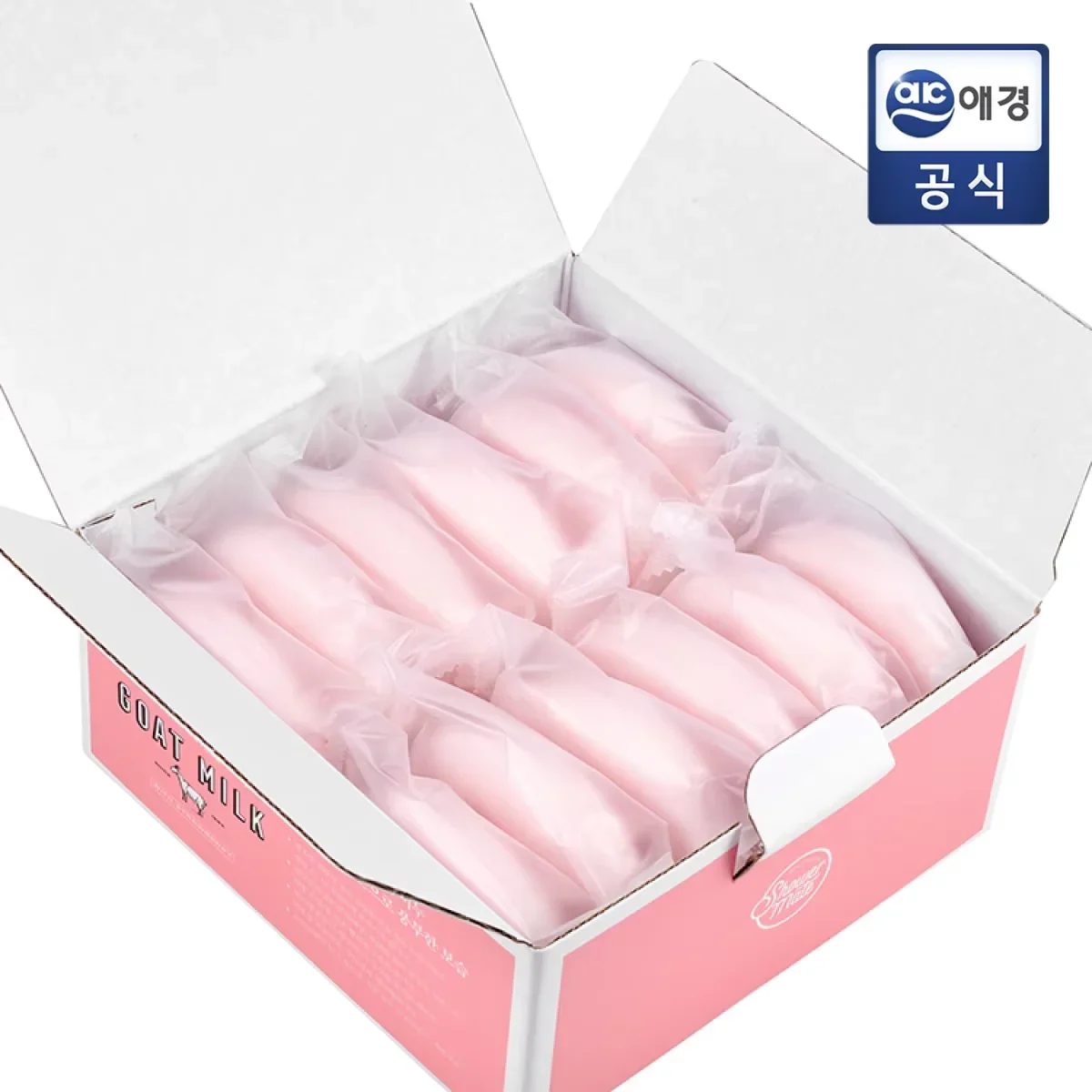 

South Korea Shower Mate Strawberry Goat Milk Soap 90gShower Face Wash Soap for Moisturizing and Hydrating Suitable for Man Women