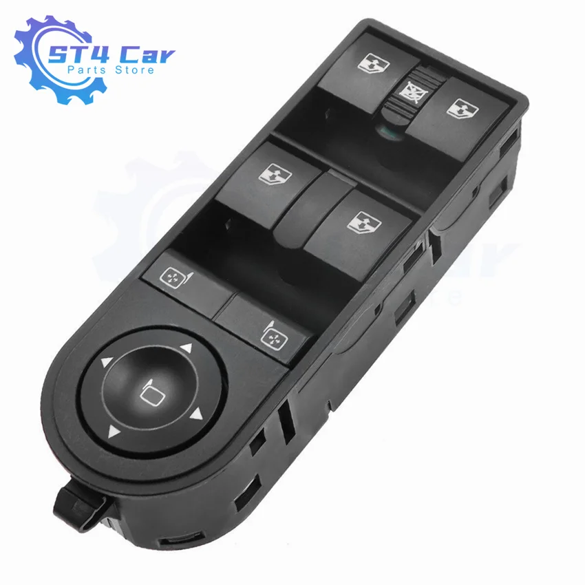 OE 13228699 Electric Control Master Power Window Switch Front Left For Opel Astra H Zafira For Vauxhall