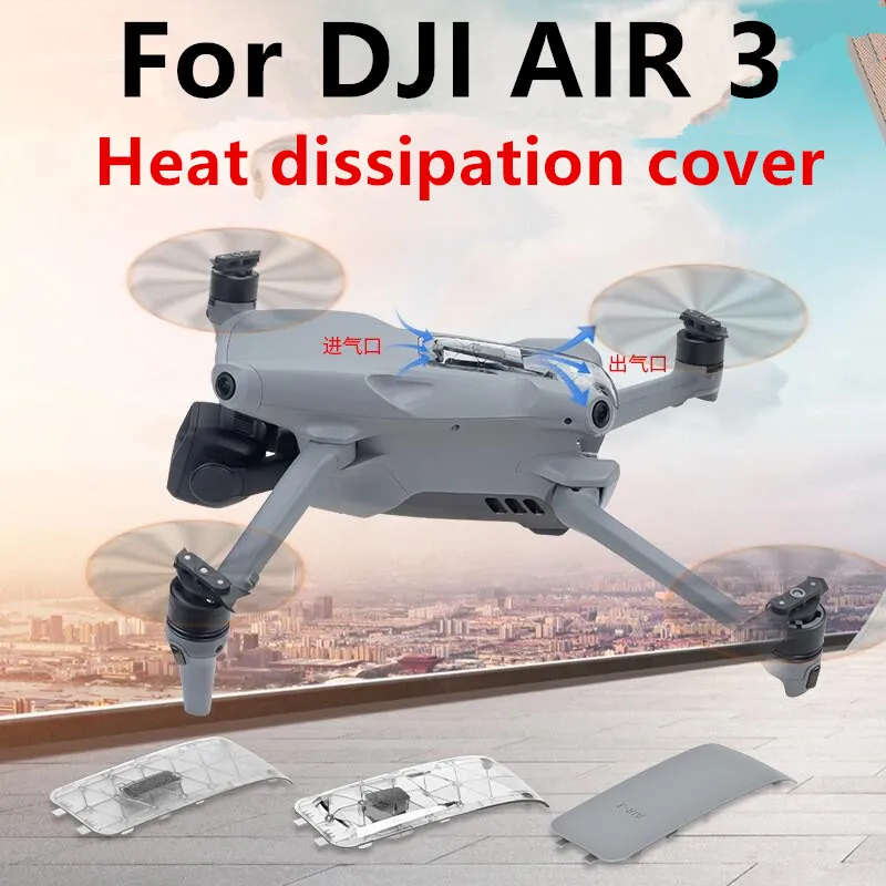 

For DJI AIR 3 Heat Dissipation Enhancement Image Transmission Module Compartment Cover, Body Shell Cover,