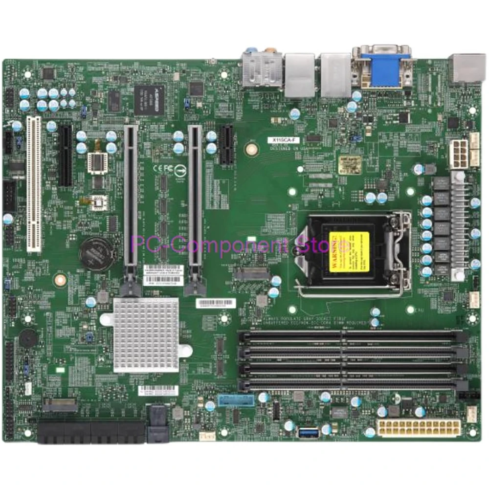 For Supermicro Workstation Motherboard X12SCA-5F 11th Generation i5/i7/i9 Xeon W-1300 Processors LGA-1200 DDR4 PCI-E 4.0