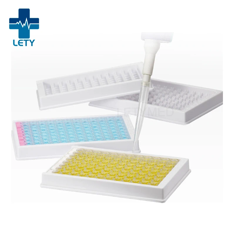 Lab klinik rumah sakit layar sentuh pelat mikro pembaca Elisa pembaca Microplate