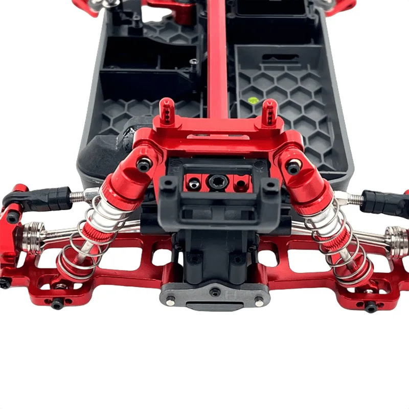 Pilares de carcasa delantera y trasera de coche con Control remoto mejorado de Metal aptos para MJX 1/14 14207 14208