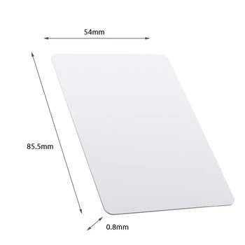 Clone magique UID 13.56MHz IC NDavid, 5 pièces, porte-clés interchangeables, carte 1K S50 RFID, contrôle d'accès nuit 0 secteur ampa able