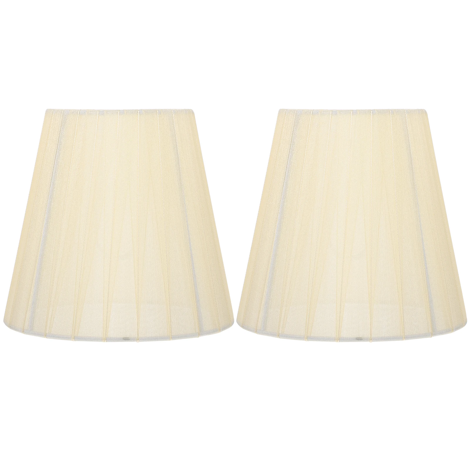 

2pcs Clip-Bulb Lamp Shade Translucent Gauze Dust-Proof For Ceiling Wall Floor Lamp Cloth Art Light Cover Decorative Lighting
