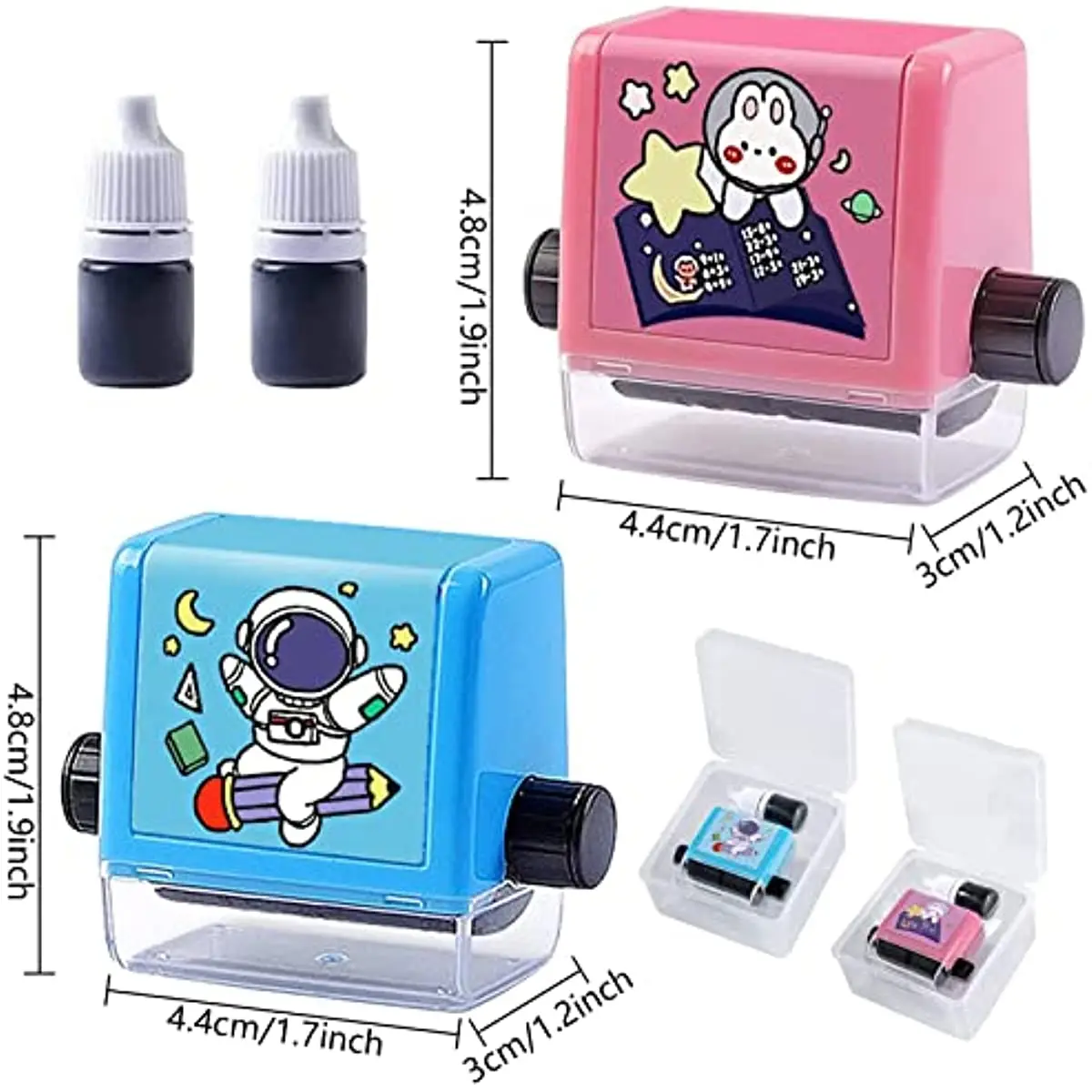 Math Roller Stamp for Addition Subtraction Multiplication Division Rolling Number Practice Stamp Digital Teaching Stamp