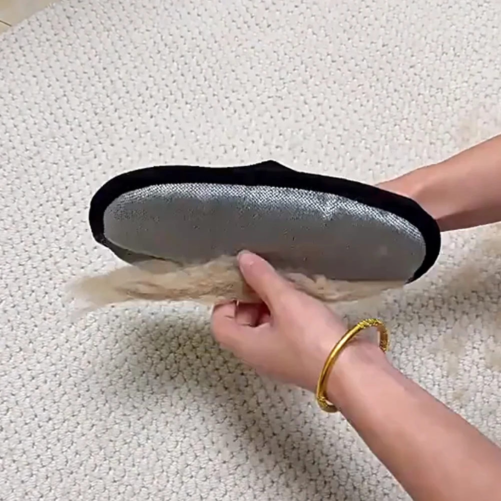 Tierhaarentferner-Handschuhe, Tierhaarentferner-Handschuhe für Hunde, Katzen, Kaninchen mit langen/kurzen/lockigen Haaren