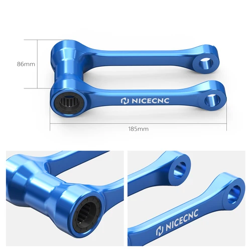 Imagen 2 del producto NICECNC para Yamaha WR250F WR450F 2016-2025 Enlace de bajada inferior 1,25 ′′ YZ250F 2014-2025 YZ450F 2009-2025 YZ250FX YZ450FX 2020-2025