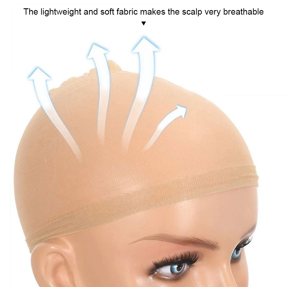 2Pcs HD Wig Cap for Women