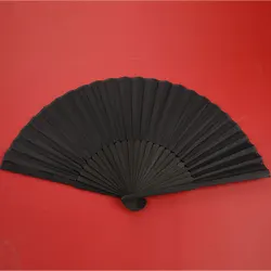 Chinese Style Black Vintage Hand Fan Folding Fan Chinese Dance Party Folding Fan