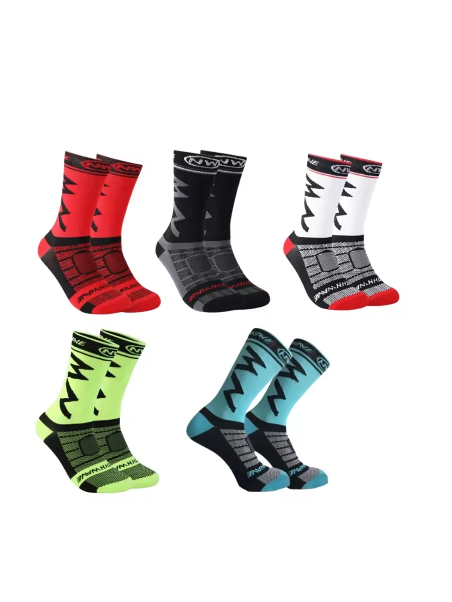 1 par/3 pares de calcetines deportivos transpirables de alta calidad adecuados para correr, ciclismo de montaña y deportes al aire libre
