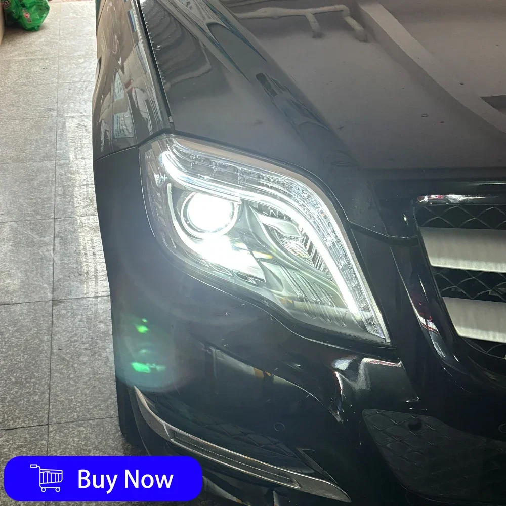 

Для Benz GLK X204 2013-2015 год обновления высокой конфигурации светодиодные высококачественные автомобильные фары в сборе с двумя линзами проектора аксессуары