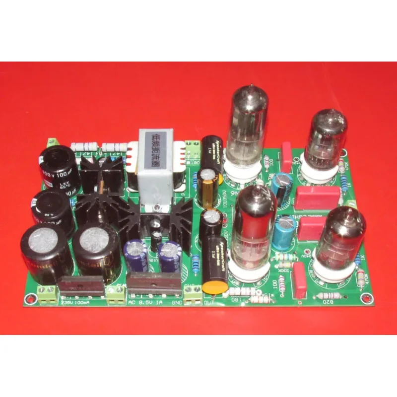 6N1SRPP 6N6 SRPP Output Board Front Board, Field Effect Tube High Voltage Electronic Filter/delay Power Supply