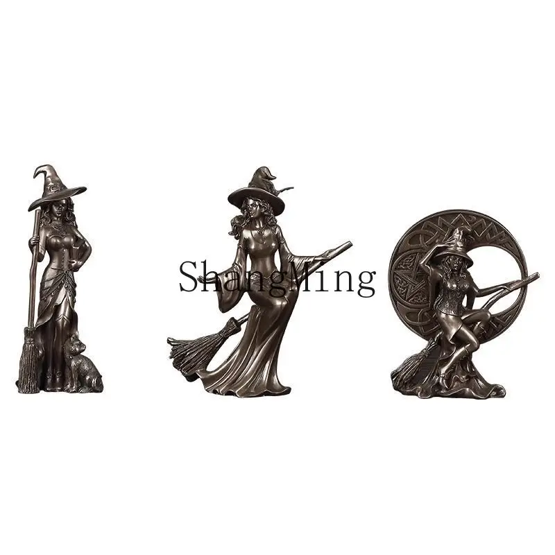 

DSA Creative Decoration Crafts Resin Ornament Home Living Room TV Cabinet Wine Cabinet Retro