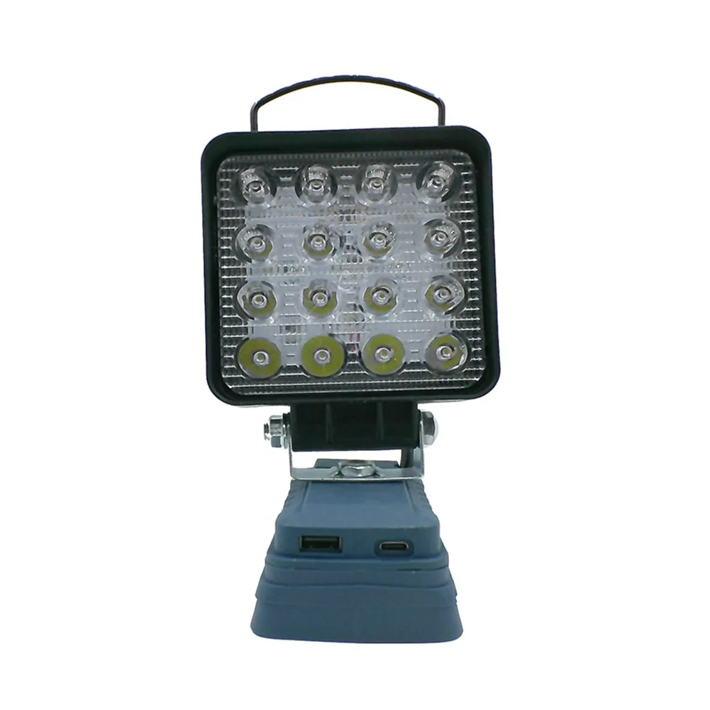 Environmentally Friendly Work Light Lighting Power Bank as Picture Electric Torch ABS Material Battery Not Included