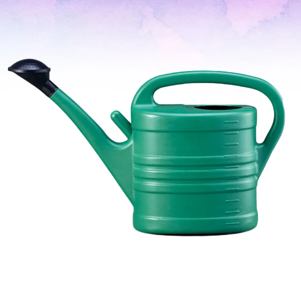 

1 шт. 5л лейка длинный носик прочный портативный для комнатных и уличных растений садовый увлажнитель воздуха домашний цветочный горшок армейский зеленый